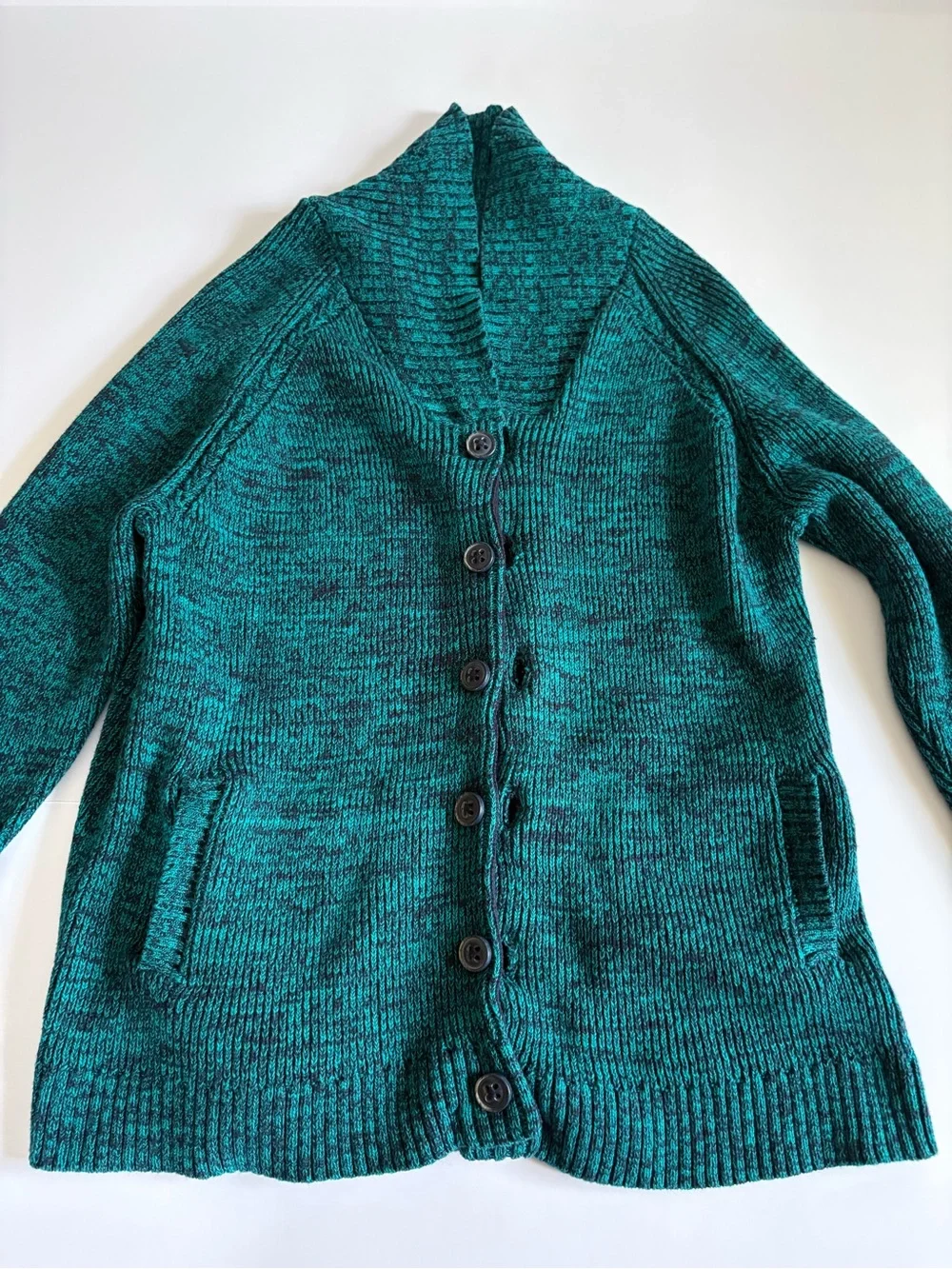Gymboree Green Button-Up Sweater Cardigan Size 10/12